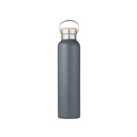 Hydration Bottle with Eco Friendly Bamboo Lid 750ml - Grey